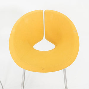 2005 Patrick Norguet for Artifort Apollo Counter Stool in Yellow Fabric 6x Available