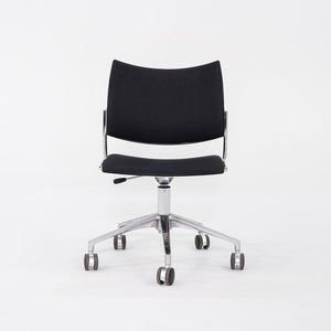 2017 Sigurd Rothe for Casala Cello Desk Chairs in Black Fabric and Chromed Steel 12+ Available