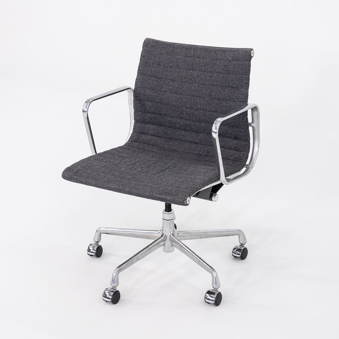 2009 Herman Miller Eames Aluminum Management Desk Chair in Grey Maharam Fabric 3x Available