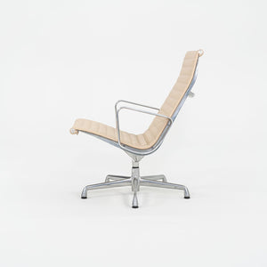 1996 Herman Miller Eames Aluminum Group Lounge Chair in Tan Leather