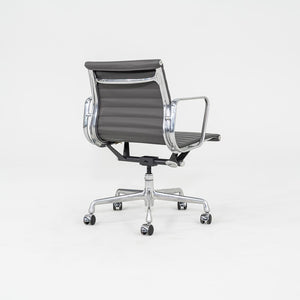 2010s Herman Miller Eames Aluminum Management Desk Chair in Dark Grey 2x Available