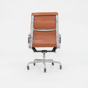 2010s Herman Miller Eames Soft Pad Executive Desk Chair in Cognac Leather, 2x Available