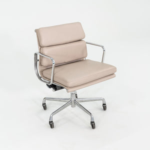 2010s Herman Miller Eames Soft Pad Management Desk Chair in Beige Leather