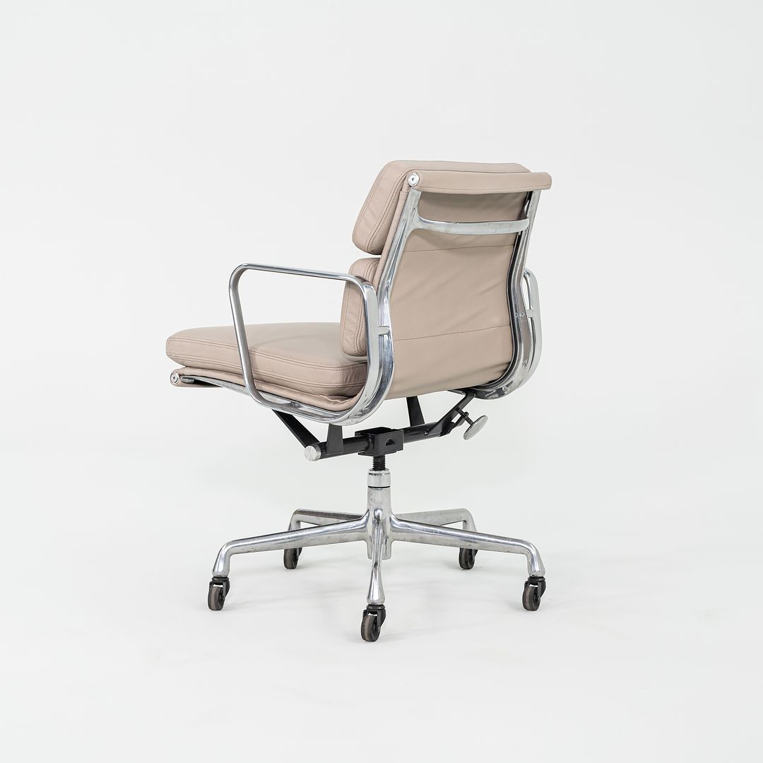 2010s Herman Miller Eames Soft Pad Management Desk Chair in Beige Leather