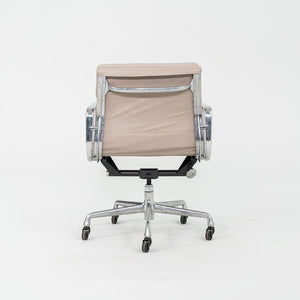 2010s Herman Miller Eames Soft Pad Management Desk Chair in Beige Leather