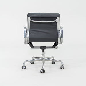 2010s Herman Miller Eames Soft Pad Management Desk Chair in Grey Leather