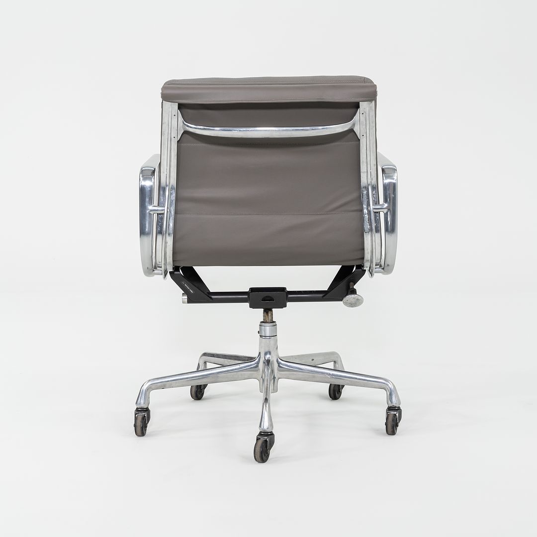 2010s Herman Miller Eames Soft Pad Management Desk Chair in Grey Leather