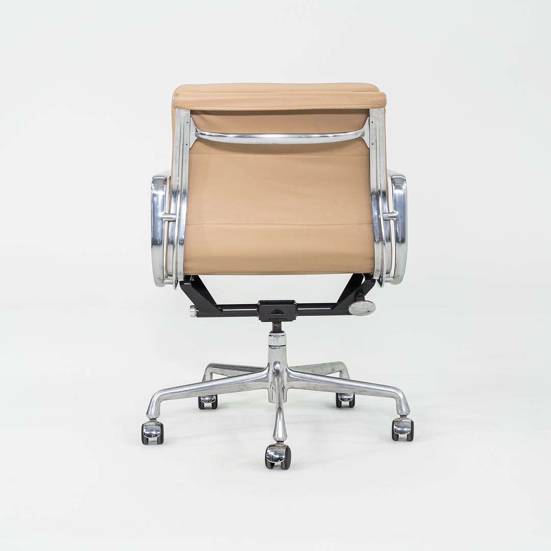 2010s Herman Miller Eames Soft Pad Management Desk Chair in Tan Leather