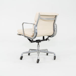 2010s Herman Miller Eames Soft Pad Management Desk Chair in Cream Leather