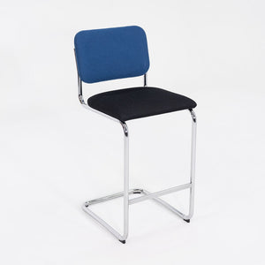 2019 Marcel Breuer for Knoll Cesca Bar Stools in Two Tone Fabric 6x Available