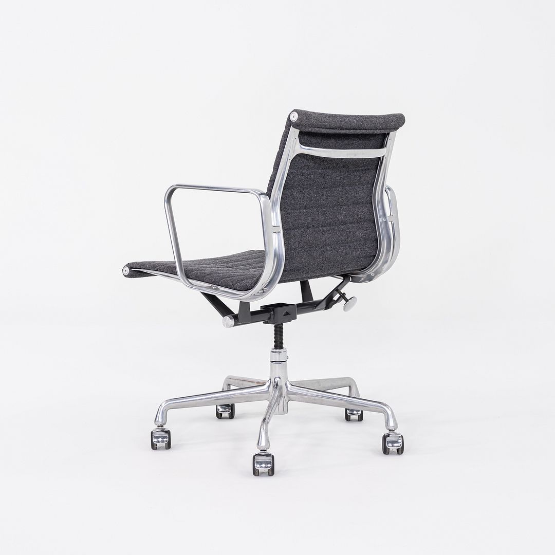 2009 Herman Miller Eames Aluminum Management Desk Chair in Grey Maharam Fabric 3x Available