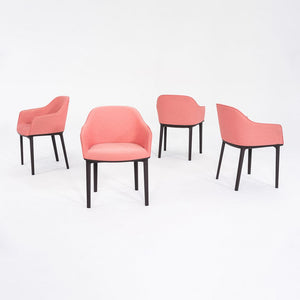 2015 Ronan & Erwan Bouroullec for Vitra Softshell Arm Chairs in Red Fabric 12+ Available