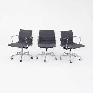 2009 Herman Miller Eames Aluminum Management Desk Chair in Grey Maharam Fabric 3x Available