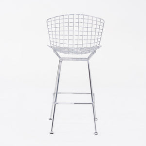 2010s Harry Bertoia for Knoll Bar Stool in Chrome 4x Available