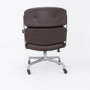 1970s Herman Miller Eames Time Life Chair in Brown Edelman Leather