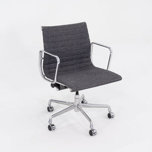 2009 Herman Miller Eames Aluminum Management Desk Chair in Grey Maharam Fabric 3x Available