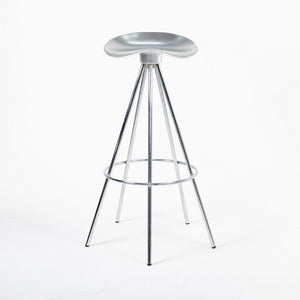 2000s Jamaica Bar Stool by Pepe Cortes for Knoll in Cast Aluminum and Chromed-Steel 10x Available