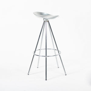 2000s Jamaica Bar Stool by Pepe Cortes for Knoll in Cast Aluminum and Chromed-Steel 10x Available