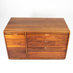 1979 Walnut Credenza Cabinet by Arden Riddle, Studio Craft Furniture Maker