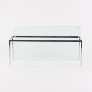 SOLD 2010s Florence Knoll Coffee Table, Model 2511 by Florence Knoll for Knoll in Chromed Steel and Glass 2x Available