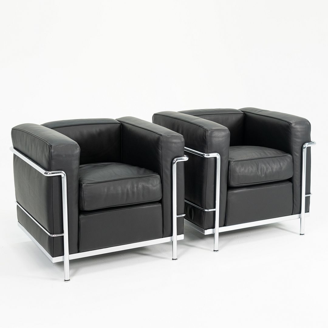 2006 Cassina LC2 Petit Modèle Lounge Chair by Le Corbusier, Pierre Jea – D  ROSE MOD