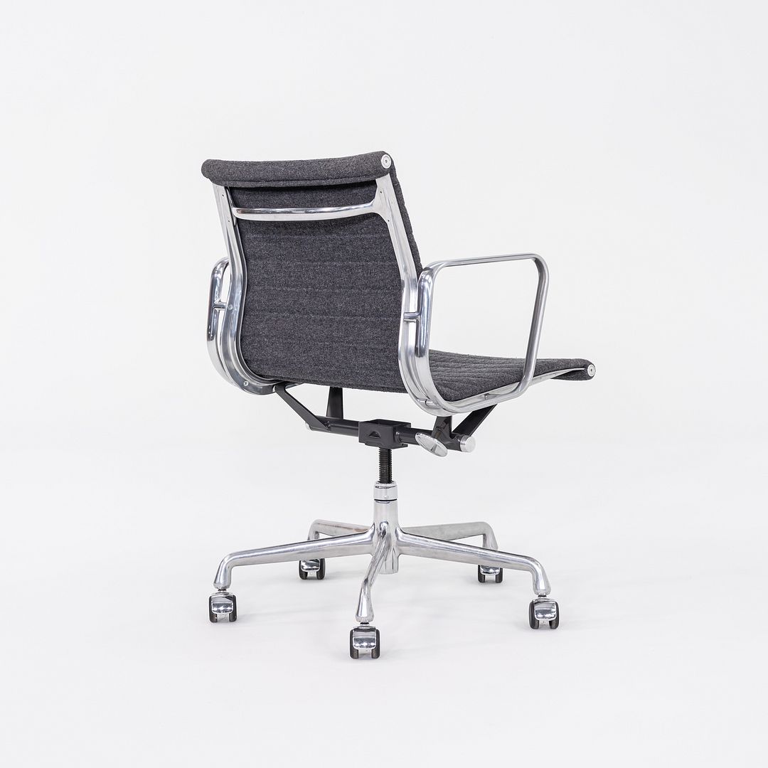 2009 Herman Miller Eames Aluminum Management Desk Chair in Grey Maharam Fabric 3x Available