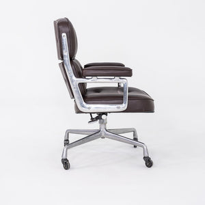 1970s Herman Miller Eames Time Life Chair in Brown Edelman Leather