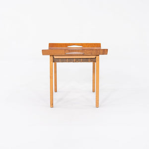 C. 1947 Abel Sorensen for Knoll Stool / Tray / Side Table with Webbing