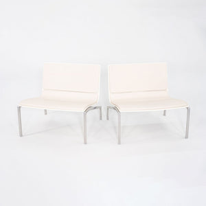 2006 Piero Lissoni for Fritz Hansen PL200 Lounge Chair in Cream Leather 4x Available