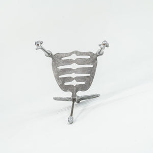 1994 Skeleton Chair, Model 130064 by Michael Aram in Cast Aluminum