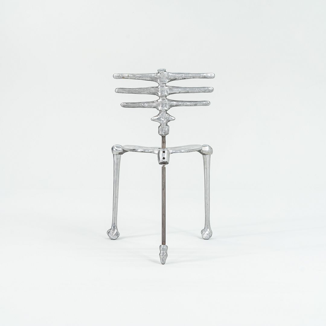 1994 Skeleton Chair, Model 130064 by Michael Aram in Cast Aluminum