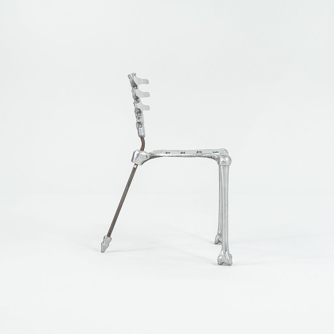 1994 Skeleton Chair, Model 130064 by Michael Aram in Cast Aluminum