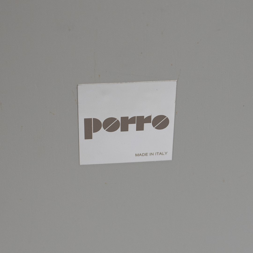 2009 Spindle Side Chair, Model 1526 by Piero Lissoni for Porro in Black Leather, Sets Available