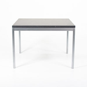 2020 2510T Square Side Table by Florence Knoll for in Satin Grigio Marquina