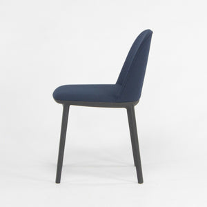 2018 Vitra Softshell Side Chair w/ Dark Blue Fabric by Ronan & Erwan Bouroullec