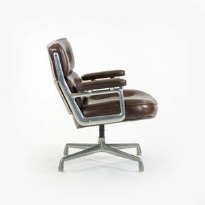 SOLD 1970s Herman Miller Charles Ray Eames Time Life Chair Brown Leather Desk Chair