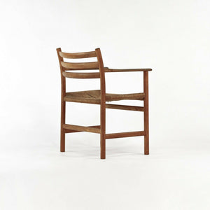 1960s Model 351 Dining Arm Chair by Poul Volther for Soro Stolefabrik of Denmark