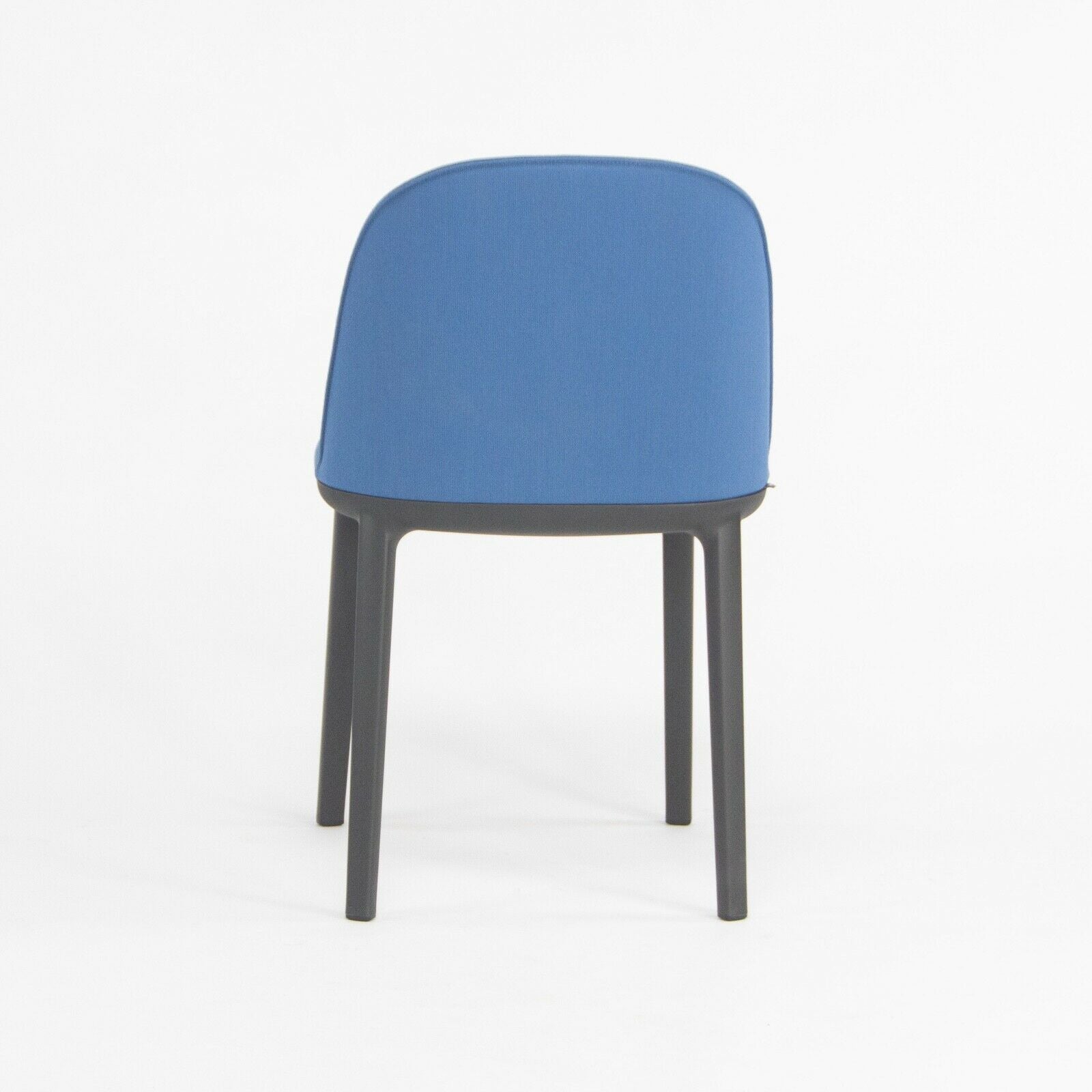 2019 Vitra Softshell Side Chair w/ Light Blue Fabric by Ronan & Erwan Bouroullec