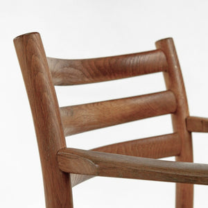 1960s Model 351 Dining Arm Chair by Poul Volther for Soro Stolefabrik of Denmark