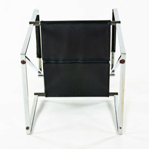 SOLD 1982 Rare Mario Botta Chrome Postmodern Seconda Chair for Alias Furniture of Italy