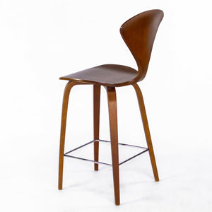 SOLD 2005 Norman Cherner Walnut Counter Height Stool / Chair - Multiples Available