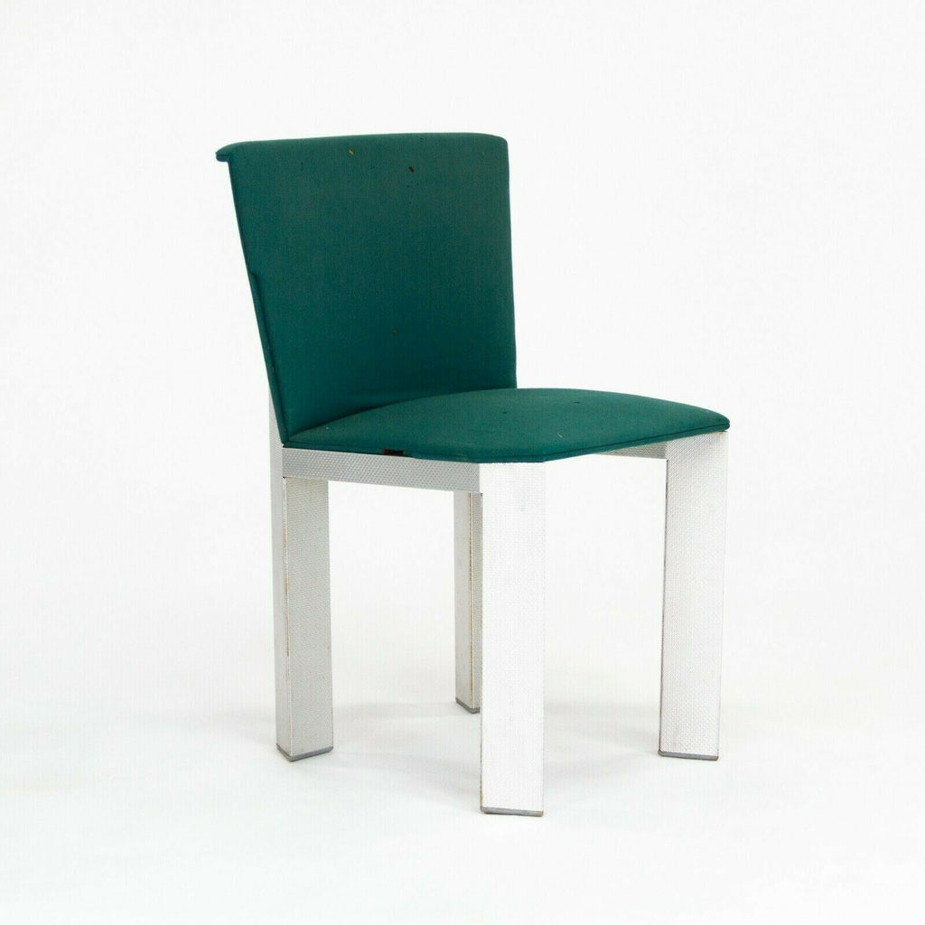 1985 Prototype Richard Schultz for Steelcase Sheet Metal Dining Chair