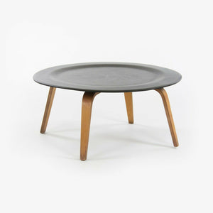 SOLD 1948 Vintage Eames Evans Herman Miller CTW 2-Tone Round Wood Coffee Table Birch