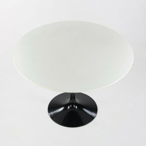 SOLD 2015 Eero Saarinen for Knoll Studio Tulip 42 inch White Laminate Dining Table