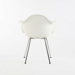 SOLD 2012 Herman Miller Eames White Molded Plastic Arm Shell Side Dining Chair DAX