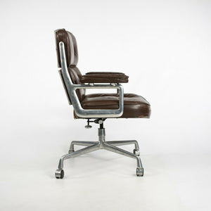 SOLD 1989 Herman Miller Eames Time Life Executive Desk Chair in Brown Leather 5 Available