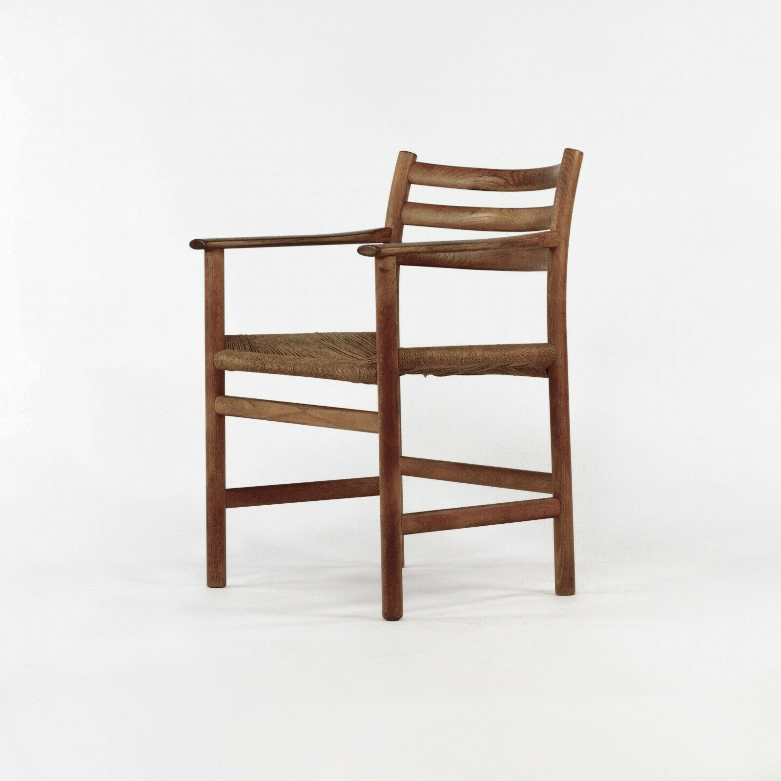 1960s Model 351 Dining Arm Chair by Poul Volther for Soro Stolefabrik of Denmark