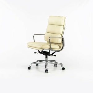 SOLD 2011 Herman Miller Eames Aluminum Group Executive Soft Pad Desk Chair Ivory 12+