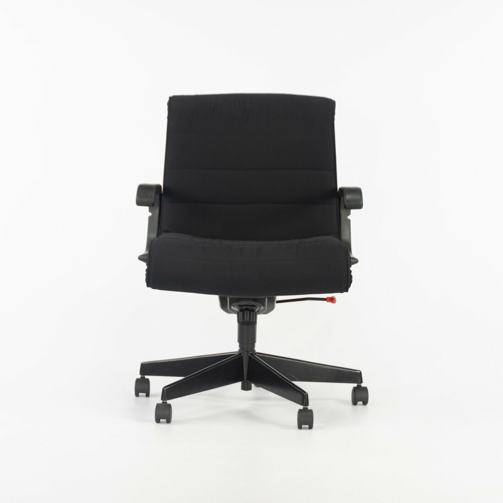 1990s Richard Sapper for Knoll Office / Desk Chair with Black Fabric and Frame