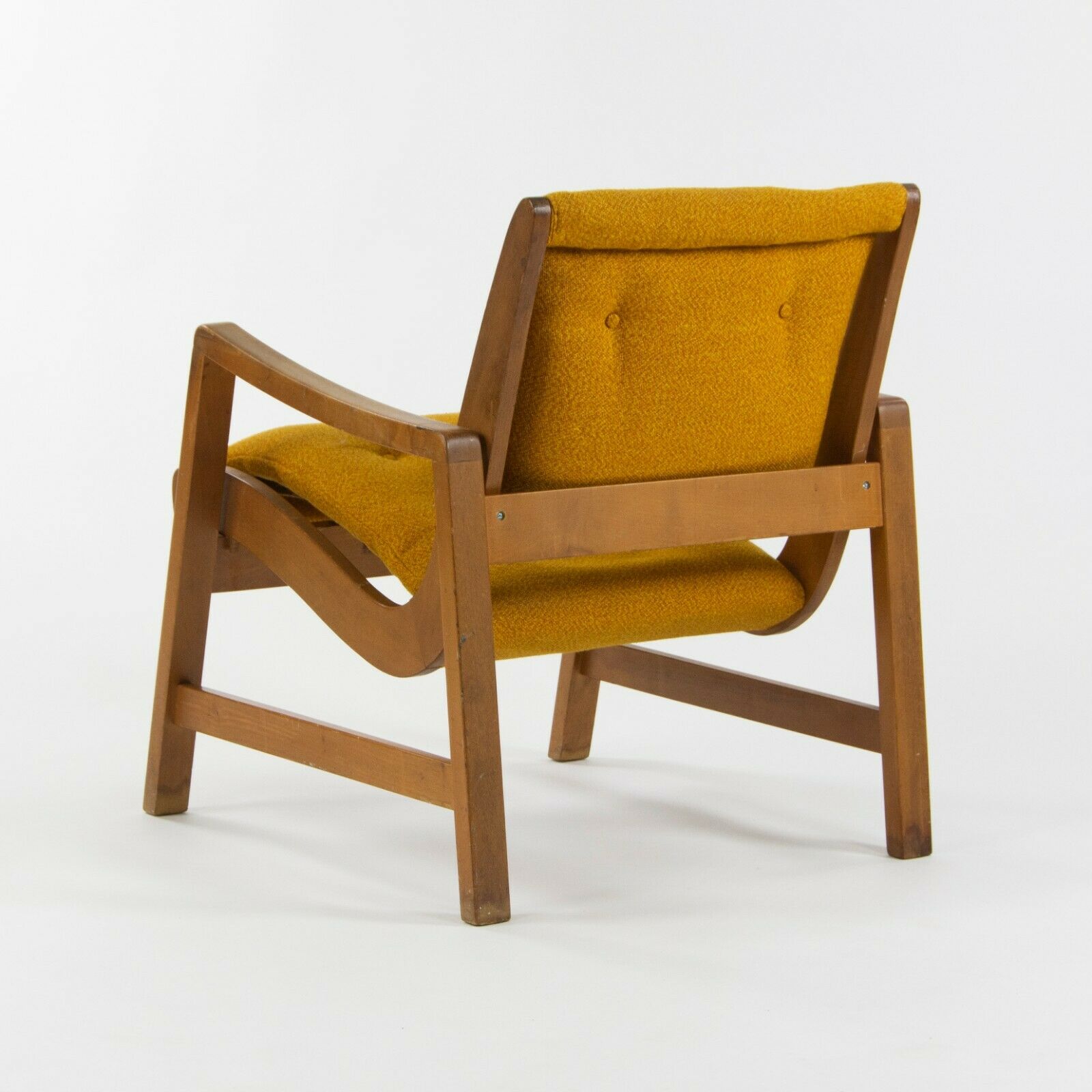 SOLD 1946 Jens Risom for Knoll Associates 652U Easy Lounge Armchair w Original Label